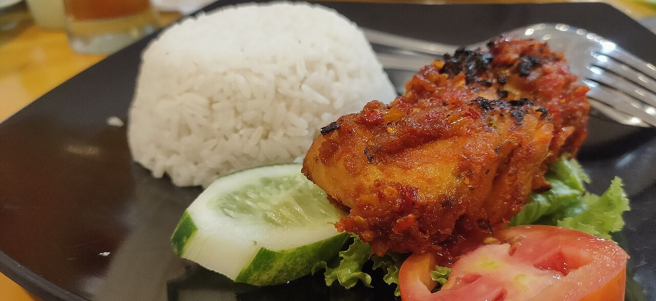 Authentic Rujak-Spiced Grilled Chicken from Indonesia