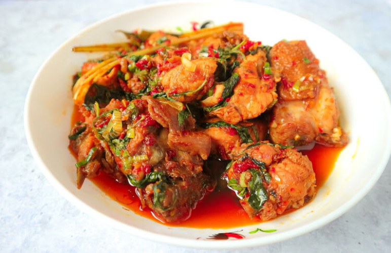 Authentic Premium Rica-Rica Chicken from Indonesia — traditional Indonesian main dish with step-by-step cooking instructions