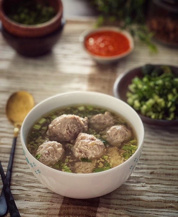 Authentic Bakso Urat from Indonesia — traditional Indonesian main dish with step-by-step cooking instructions