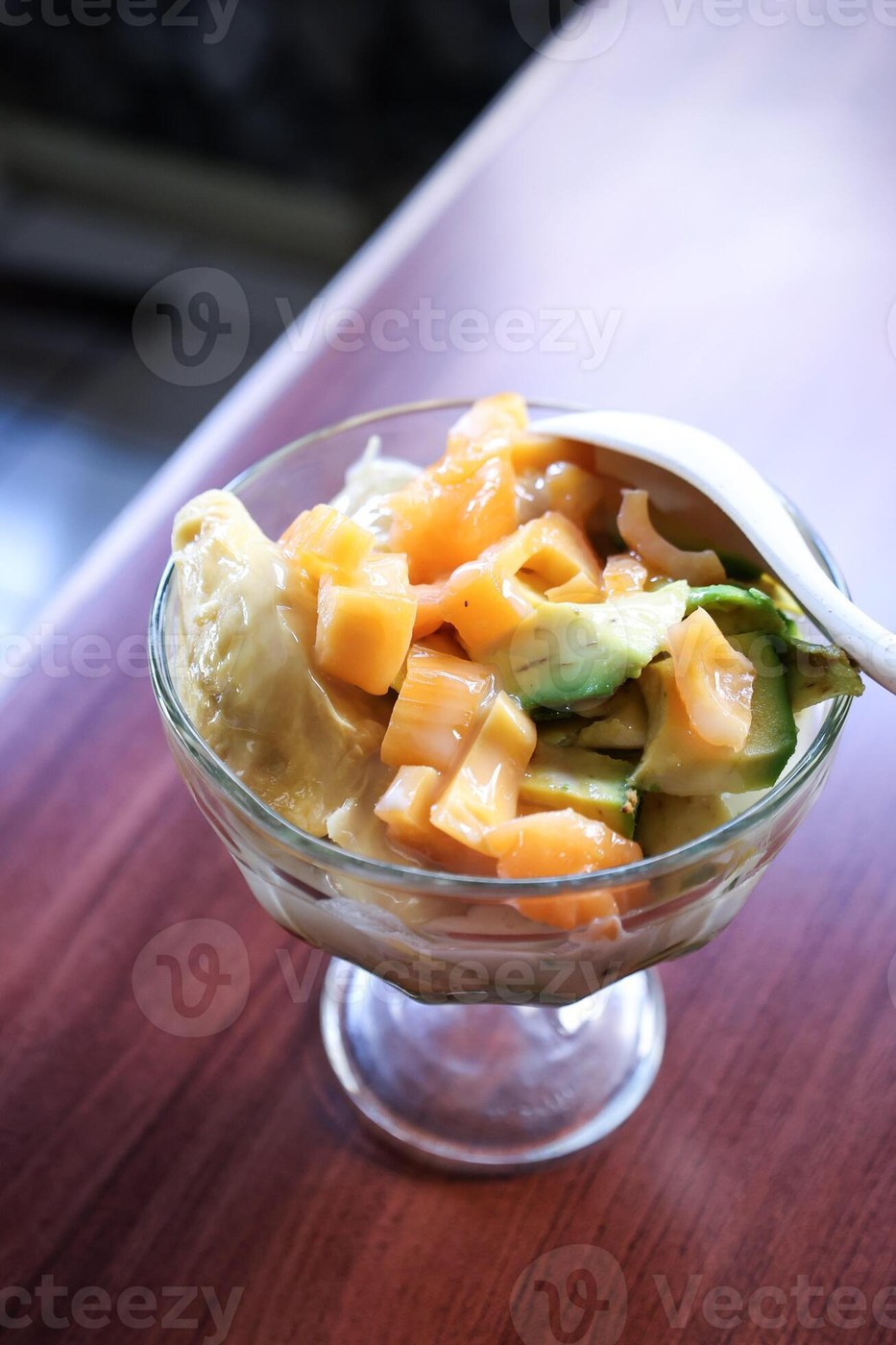 Authentic Es Durian from Indonesia — traditional Indonesian drink with step-by-step cooking instructions