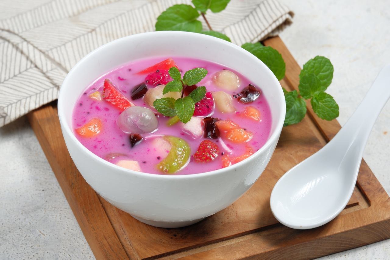 Authentic Fruit Soup Ice from Indonesia