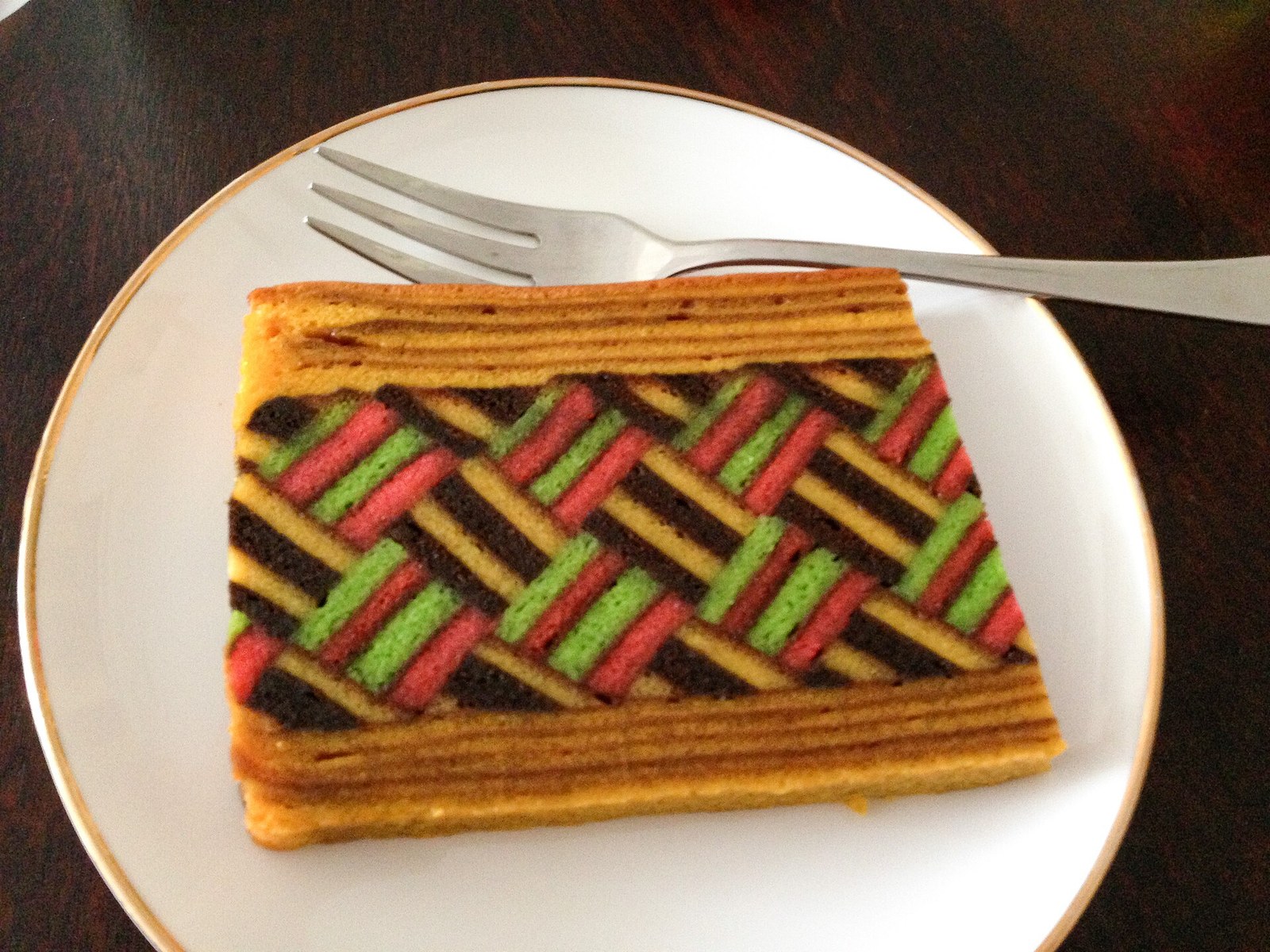 Authentic Kue Lapis Legit from Jakarta — traditional Indonesian snack