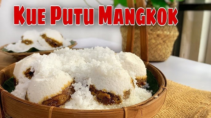 Authentic Kue Putu Mangkok: Steamed Rice Flour Cup Cake from Java