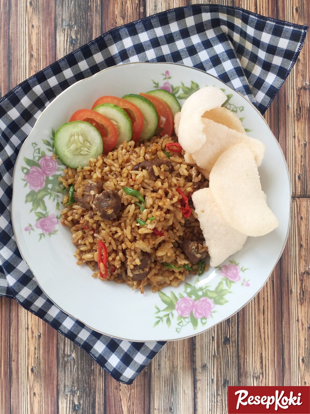 Authentic Nasi Goreng Kambing Madura Premium from Madura — traditional Indonesian main dish with step-by-step cooking instructions