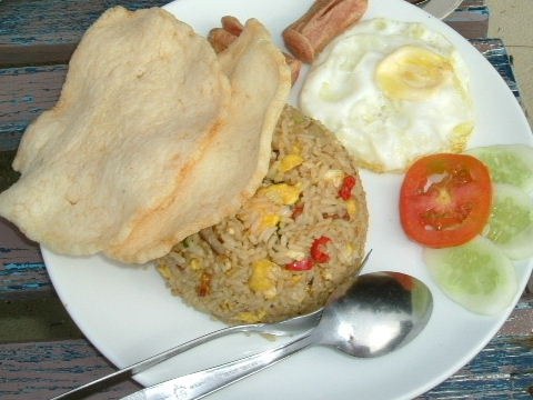 Authentic Nasi Goreng Sambal Matah: Balinese Sambal Fried Rice from Bali