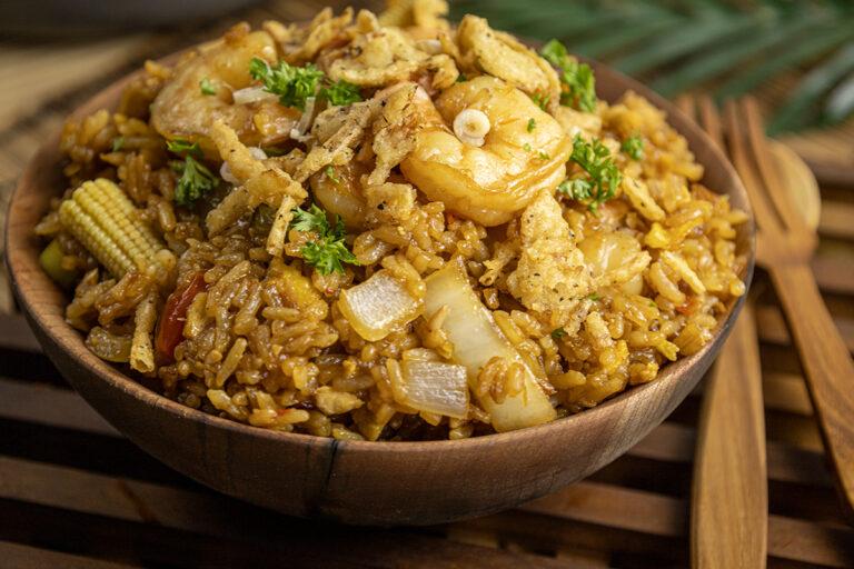 Authentic Nasi Goreng Udang Galuh: Shrimp Fried Rice from Jakarta