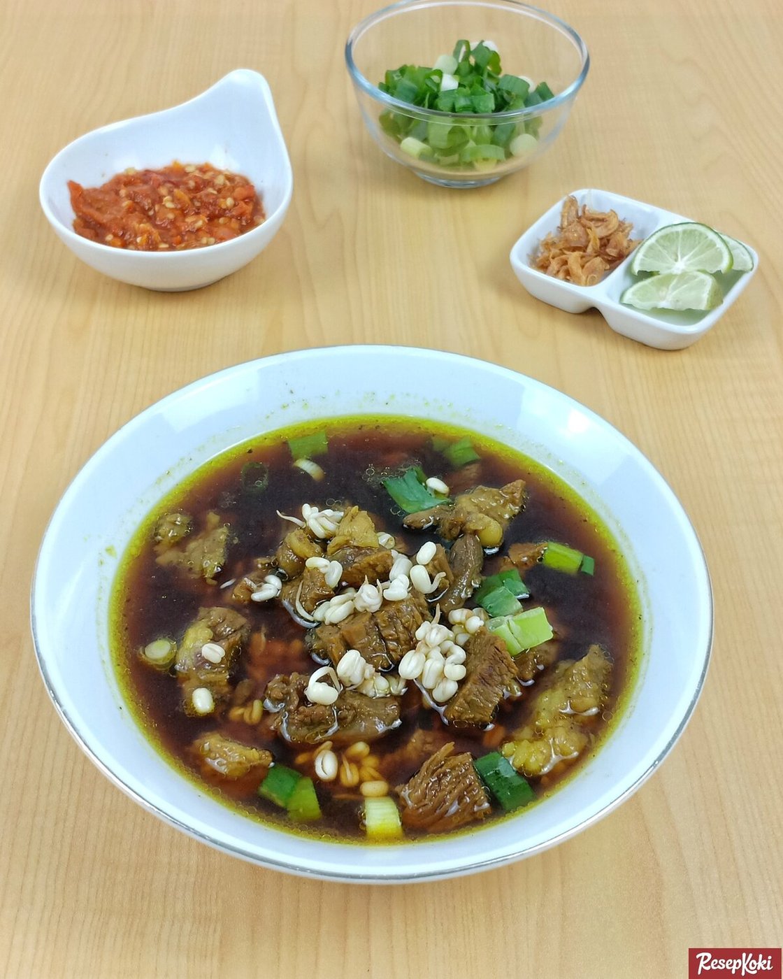 Authentic Nasi Rawon Setan: Devil's Black Beef Soup Rice from East Java