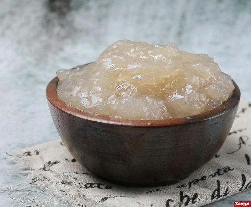 Authentic Papeda from Indonesia — traditional Indonesian main dish