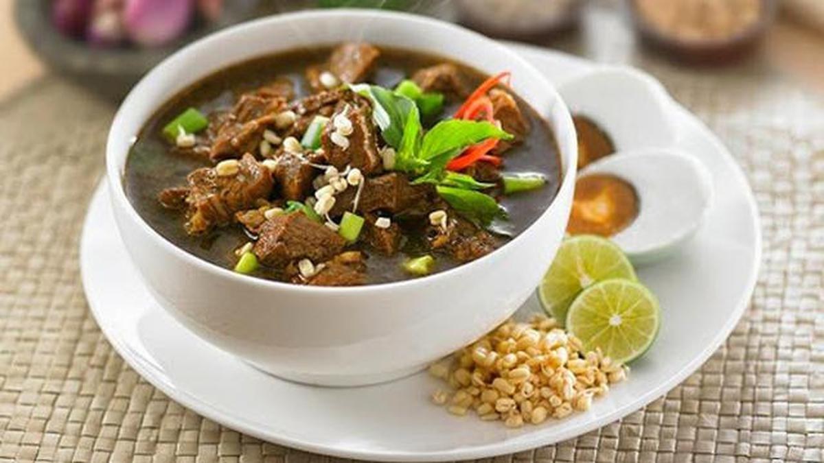 Authentic Rawon from Indonesia — traditional Indonesian main dish