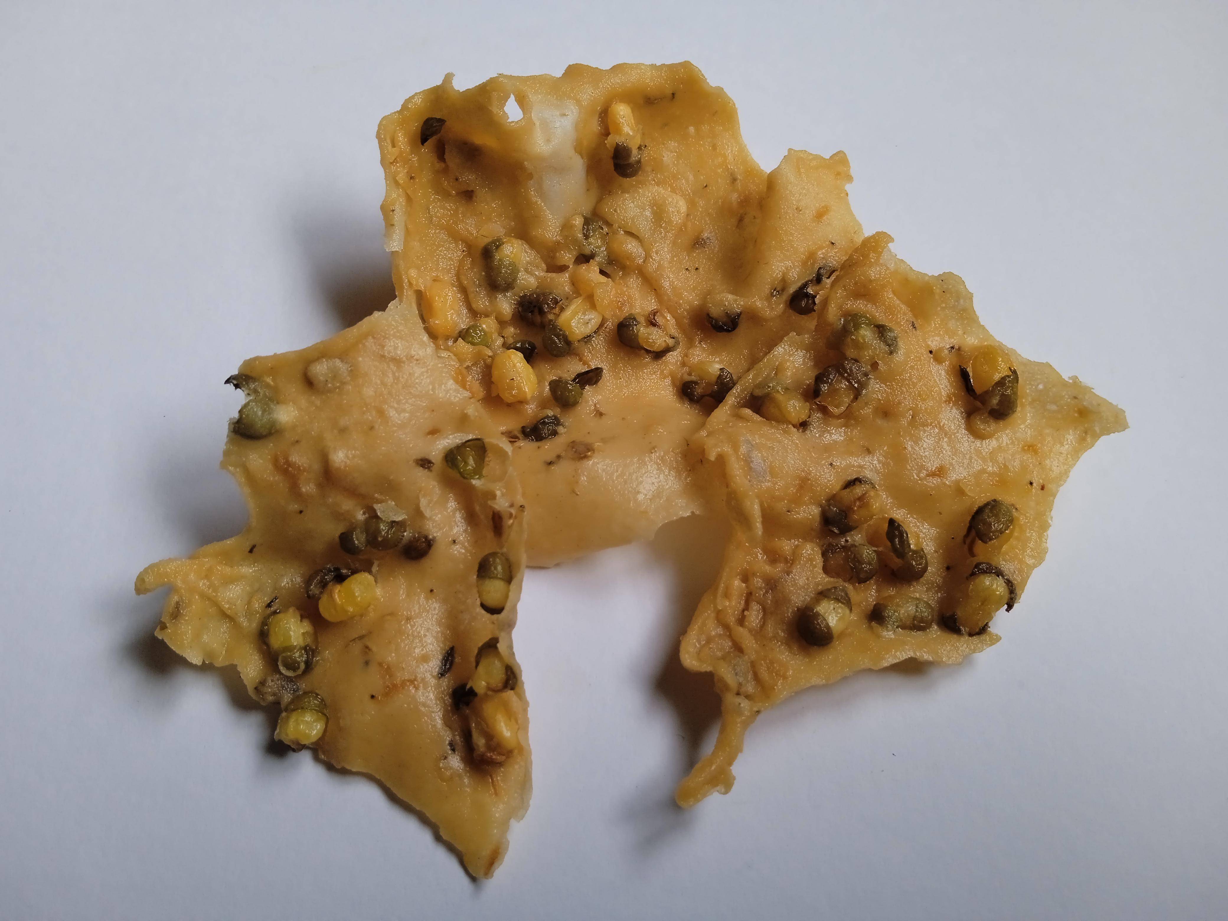 Authentic Rempeyek: Javanese Savoury Rice Flour Cracker from Java