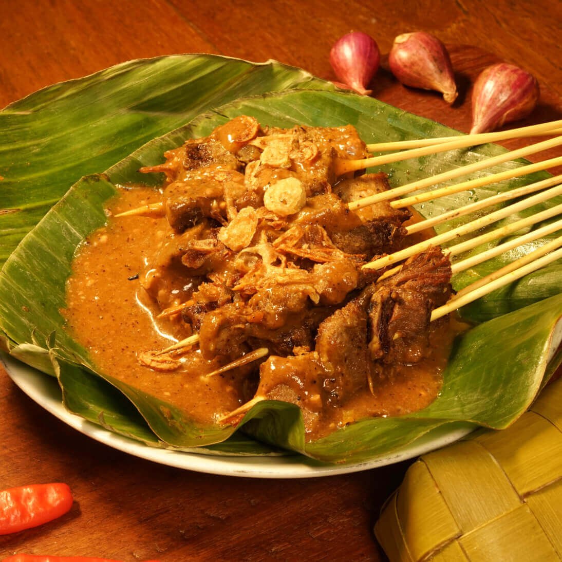 Sate Padang: Padang Beef Satay