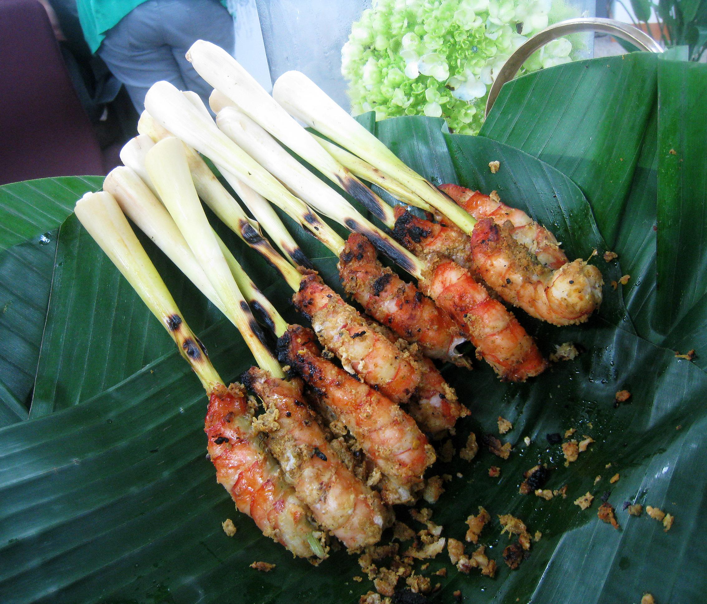 Authentic Sate Udang from Indonesia — traditional Indonesian grilled dish with step-by-step cooking instructions