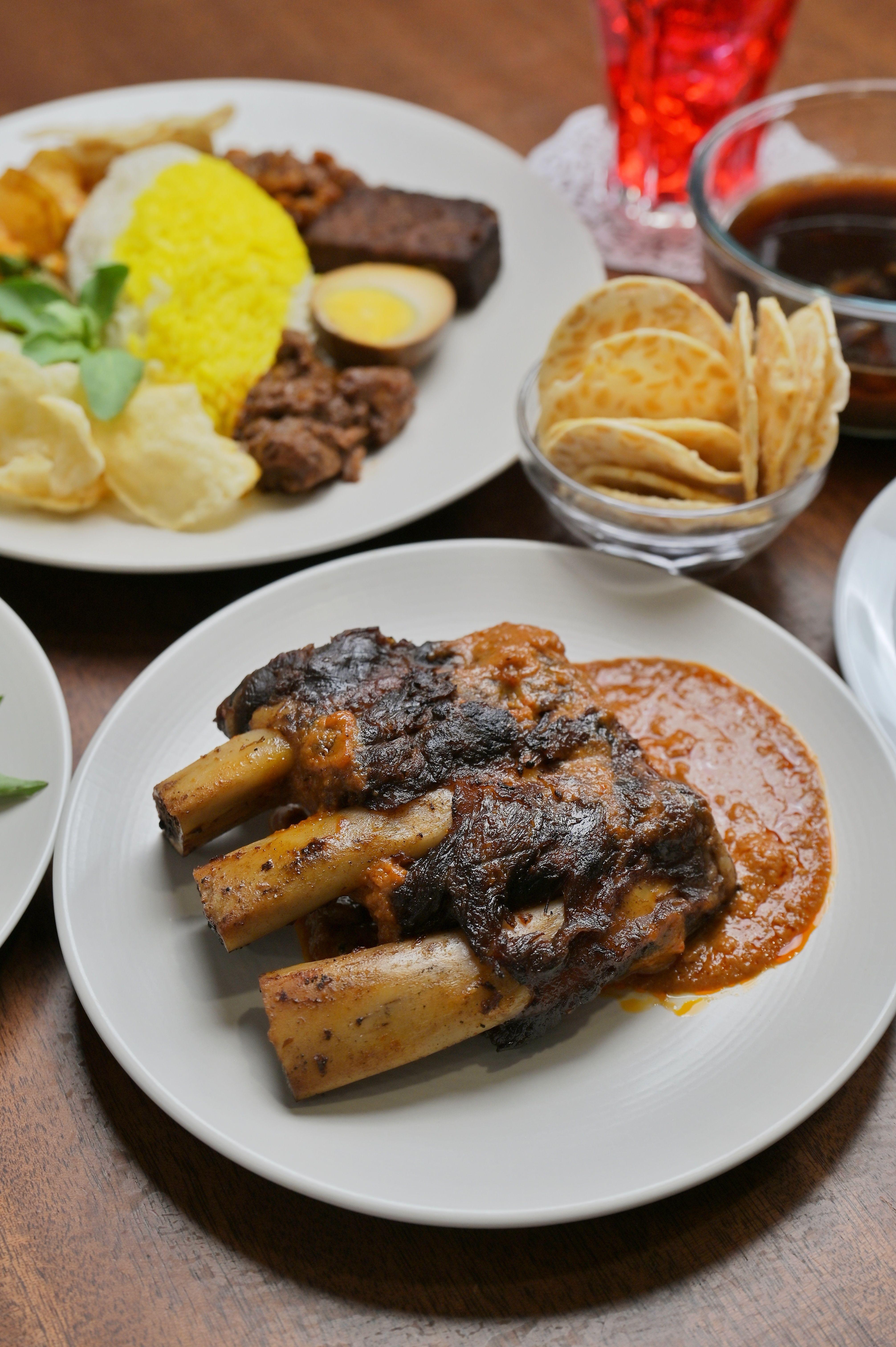 Authentic Grilled Beef Rib Soup from Indonesia