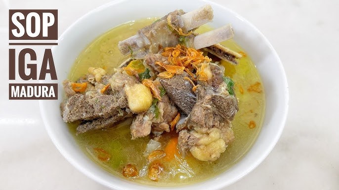 Authentic Sop Iler Madura from Indonesia — traditional Indonesian soup with step-by-step cooking instructions